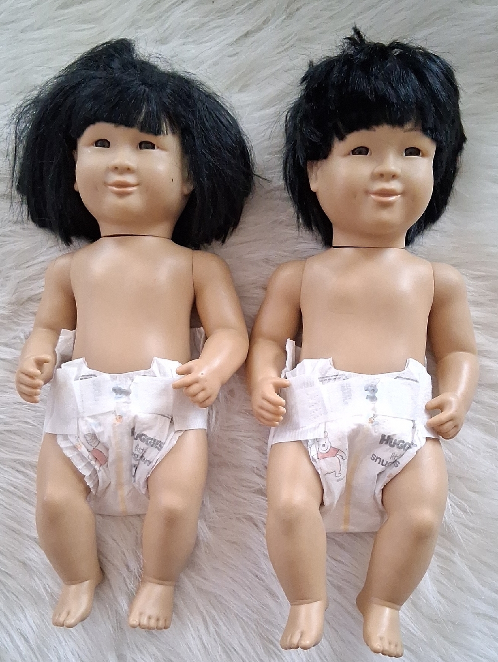 Lakeshore Asian Baby Dolls Pair